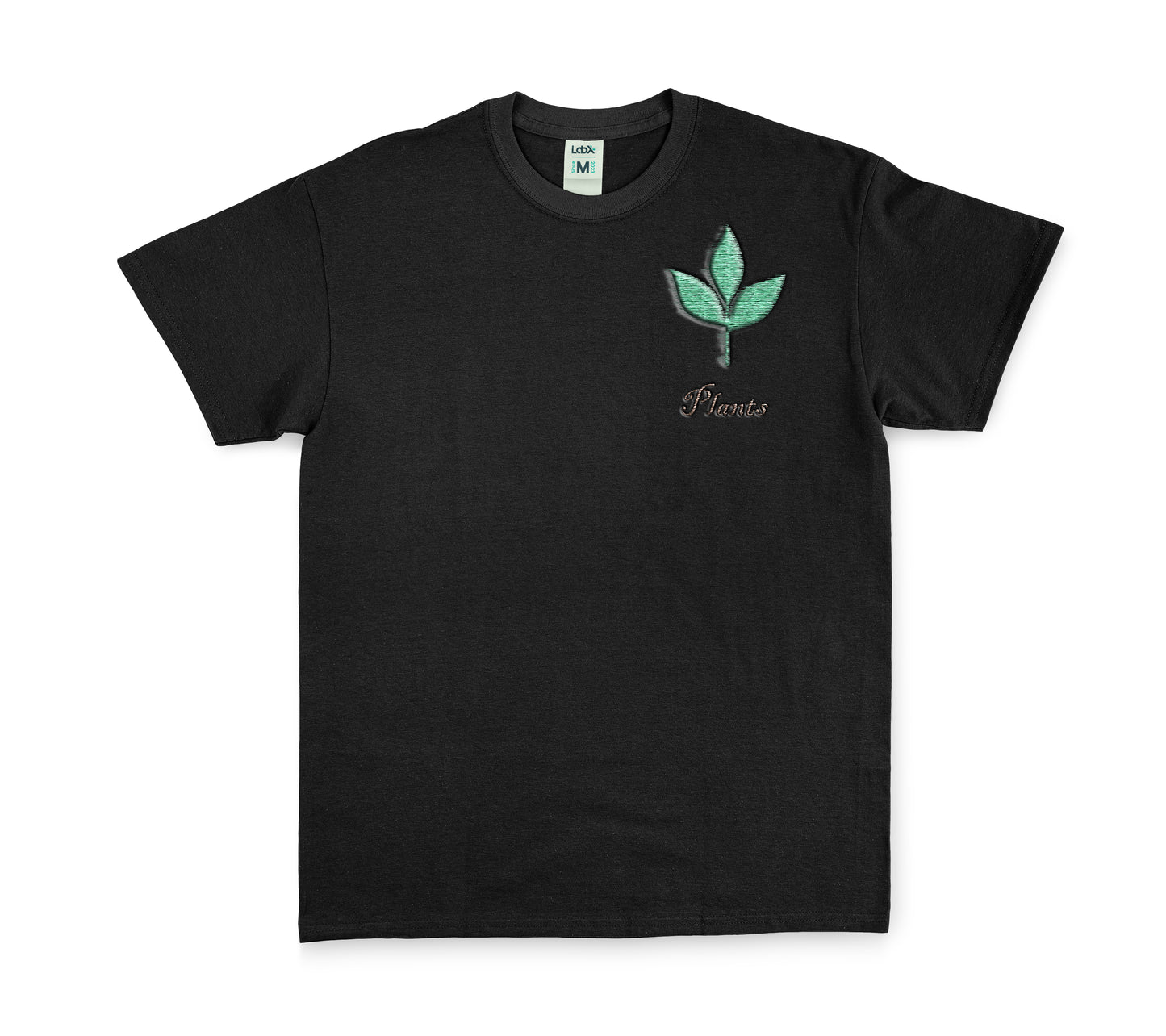 Embroidery: Flower (Black)