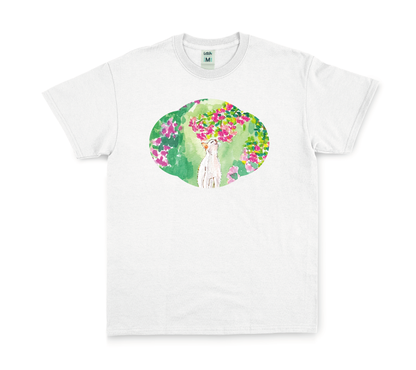 Meow: Flower Tree White Cat
